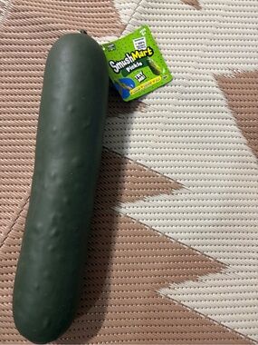 SmushMart Green Pickle Stress Toy for Kids